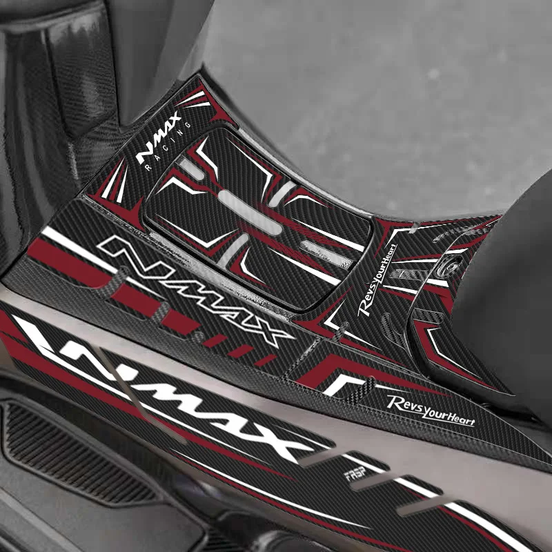 Защитная Наклейка на бак мотоцикла подходит для Yamaha NMAX115 NMAX 115 2020 2021 5D углеродное