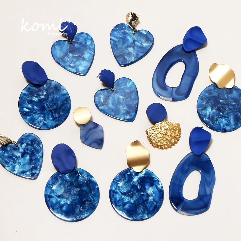 Коми Кристалл Стразы три кольца серии Висячие серьги темперамент Длинные