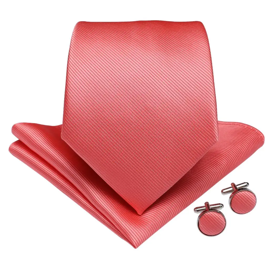 Мужской галстук розовые однотонные шелковые галстуки для мужчин Свадебный