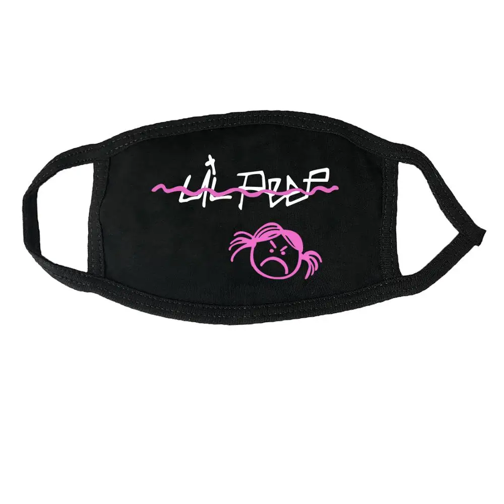 Новые наружные маски Lil Peep реквизит для косплея Мультяшные дышащие аксессуары