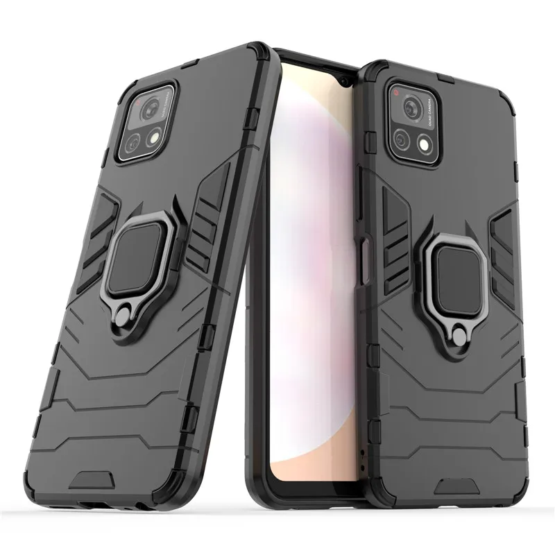 Ring Holder Case For ViVo Y52S Y20 Y20S IQOO U1X U1 Y73S Y70S Y51S V19 X50 Pro Plus Cover Back Phone Bumper | Мобильные телефоны и
