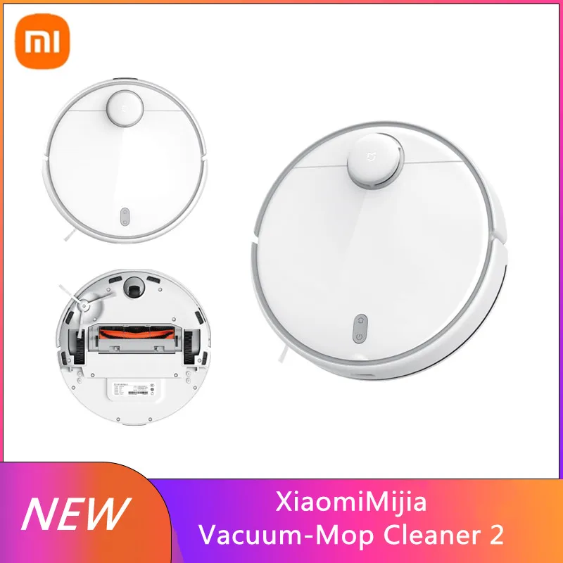 

Робот-пылесос Xiaomi Mijia 2, устройство для сухой и влажной уборки дома, ультразвуковая уборка ковров, обновленная подъемная уборка