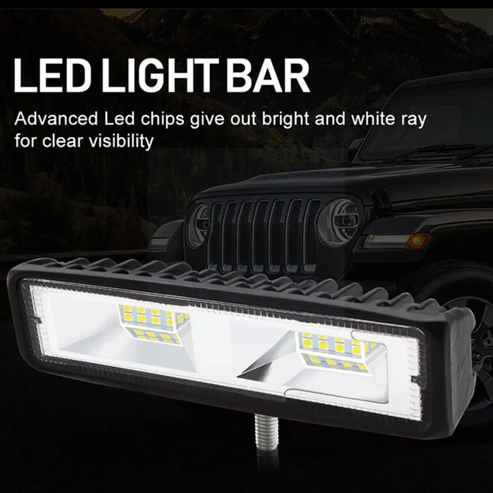 

Car Led Work Light For Auto Truck Boat Tractor Trailer Offroad Working Light 36w Modified Auxiliary Spotlight Inspection F4j0