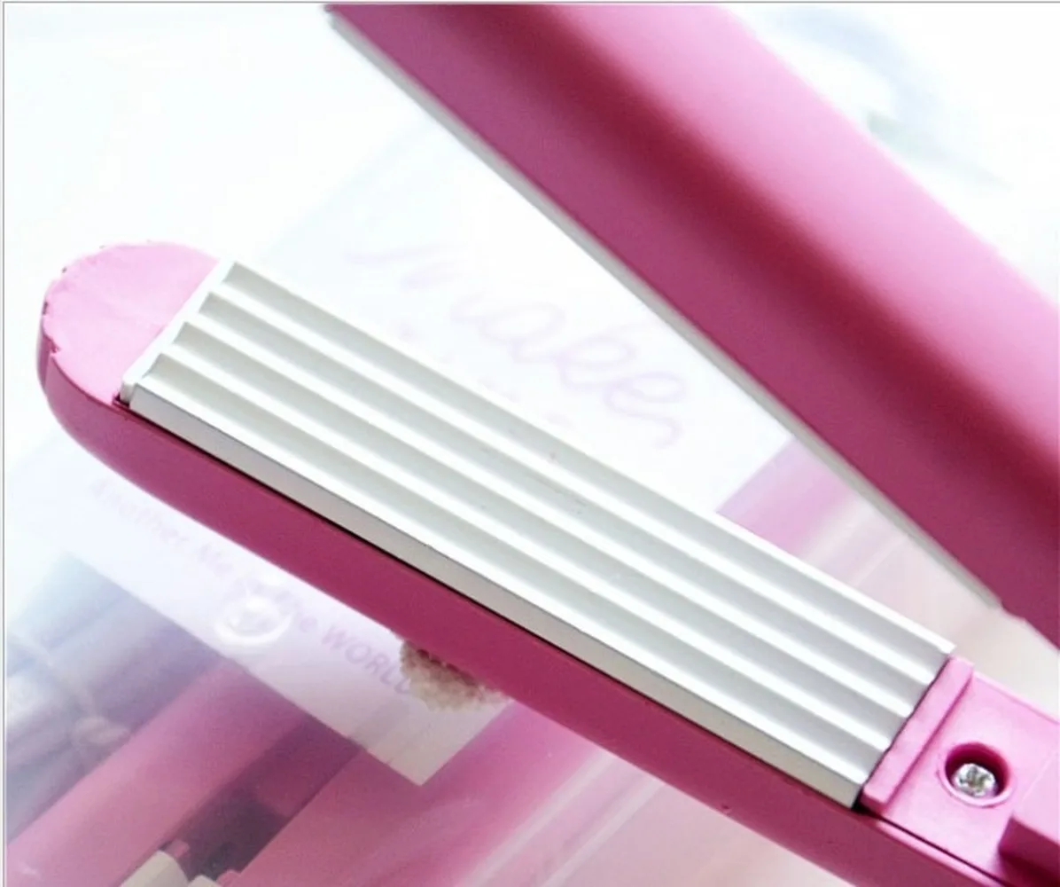 Wet and dry hair straightener curling iron mini splint perm bangs buckle electric straight clamp | Красота и здоровье