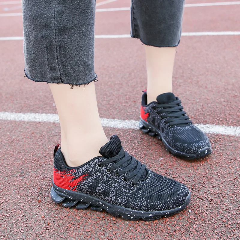 женская кроссовки Для женщин теннисные туфли Tenis Mujer 2019 Новый женский светильник