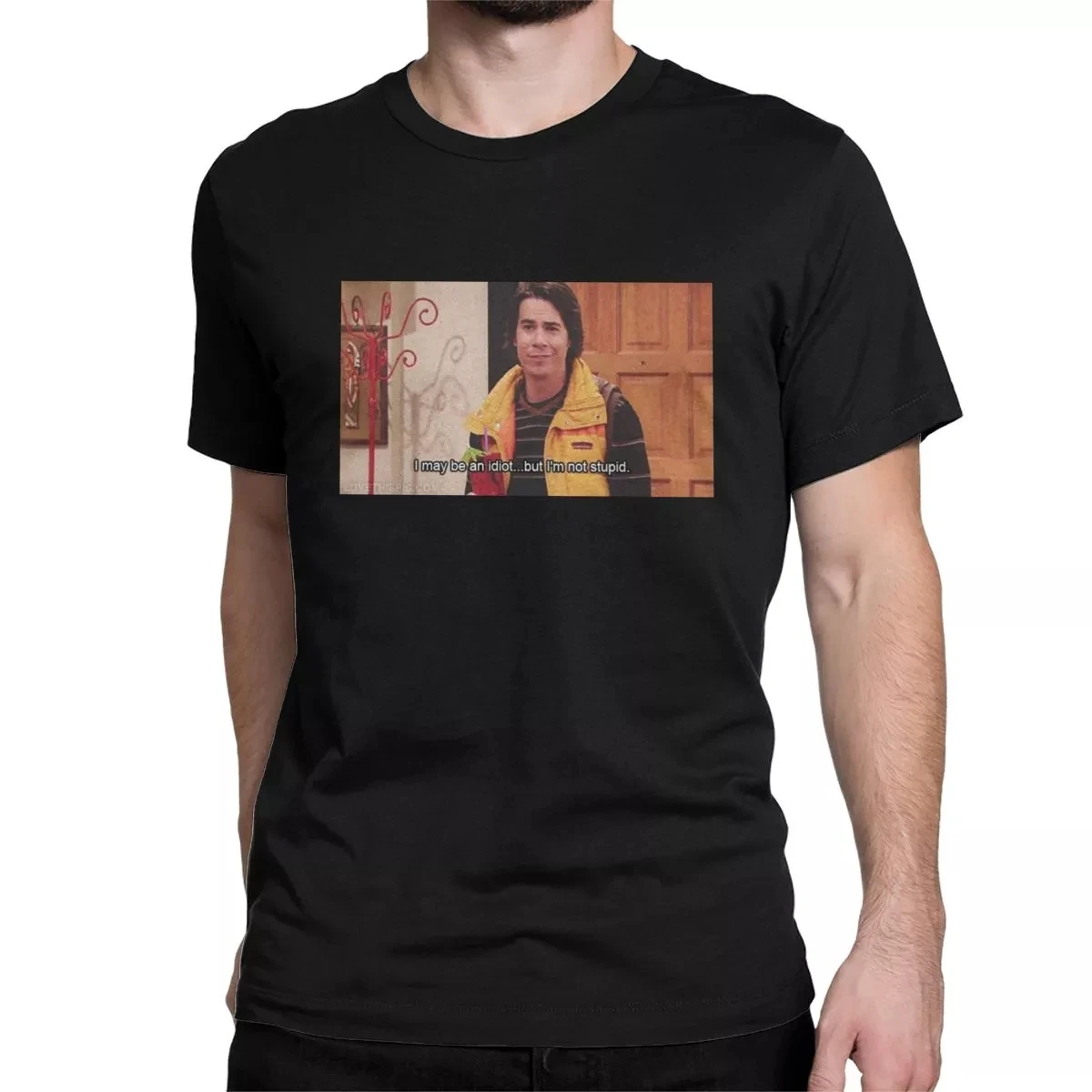 

Novelty I May Be An Idiot But Im Not Stupid T-Shirt for Men Women T Shirt Icarly Meme Tee Shirt Graphic Printed Clothes
