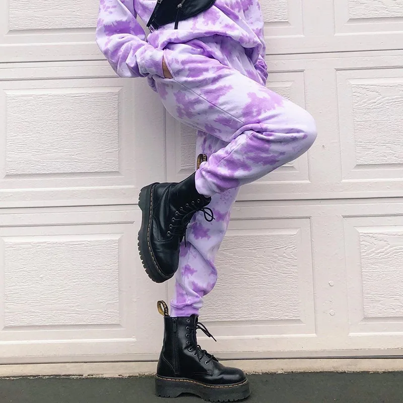 Брюки женские спортивные с завышенной талией мешковатые штаны уличная одежда в