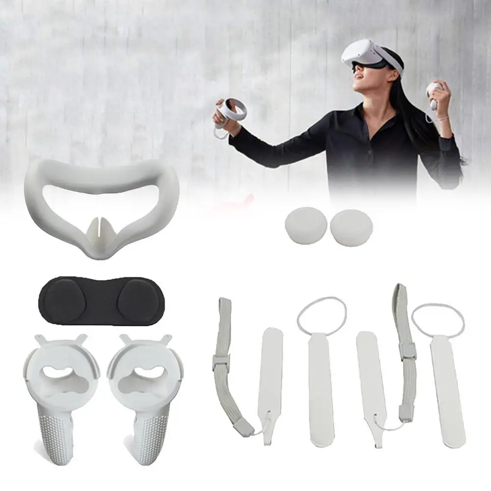 

New Knuckle Strap Handle Grip Strap For Oculus Quest 2 VR Controller Wrist Straps For Quest 2 Mask