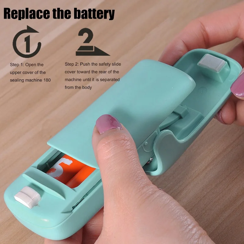 

Portable Multi-function Heating Sealing Machine 2 in 1Mini Miniature Hand-press Food Packaging Bag Sealing Machine..