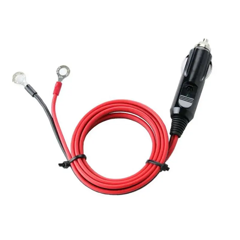 

Car 15A Male Plug Cigarette Lighter Adapter Power Supply Cord With 50cm Cable Wire DXY88 Apply To Cigarette Lighter Socket