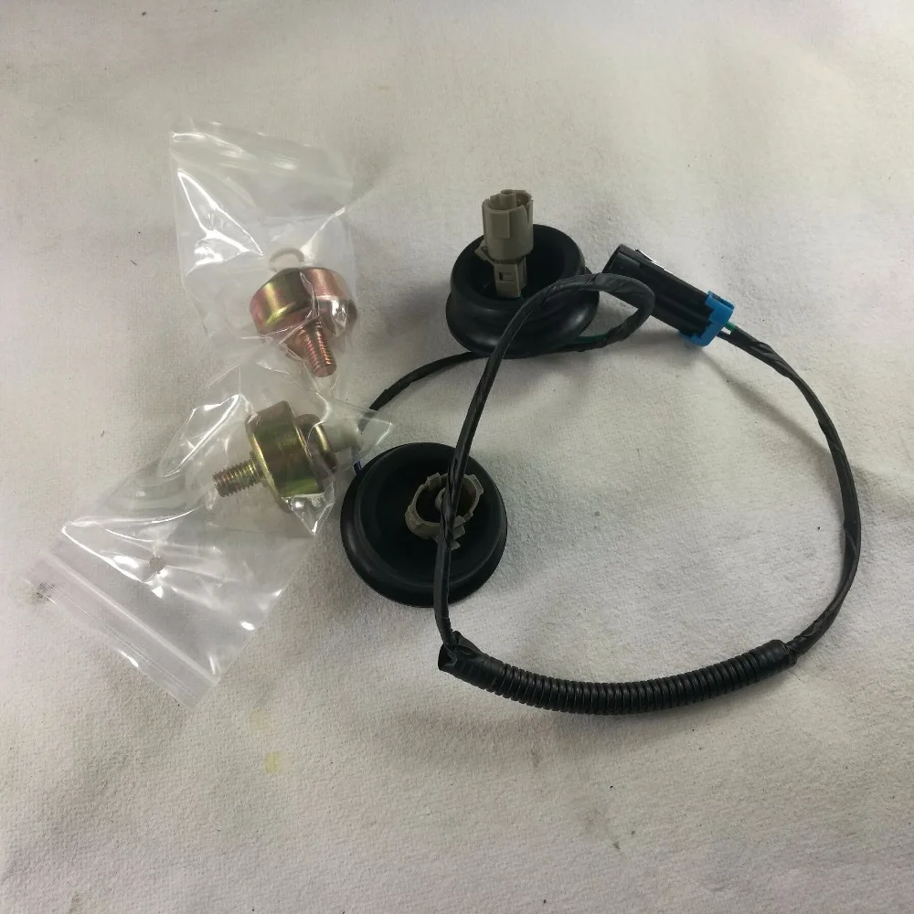Противоударный датчик с комплектом пара ремней для Chevy GMC Silverado Sierra Cadillac 10456603 12575869