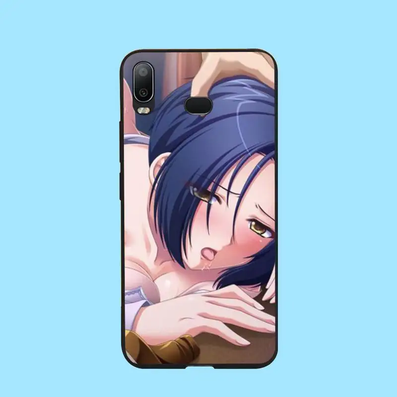PENGHUWAN Ecchi Hentai Otaku Girl Waifu Ahegao Pleasure Face Phone Case For Samsung A10 A20 A30 A40 A50 A70 A71 A51 A6 A8 2018 | Мобильные