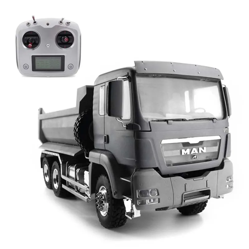 LESU MAN TGS 6*6 гидравлический цилиндр грузовик 1/14 RC модель звук ESC TH02557