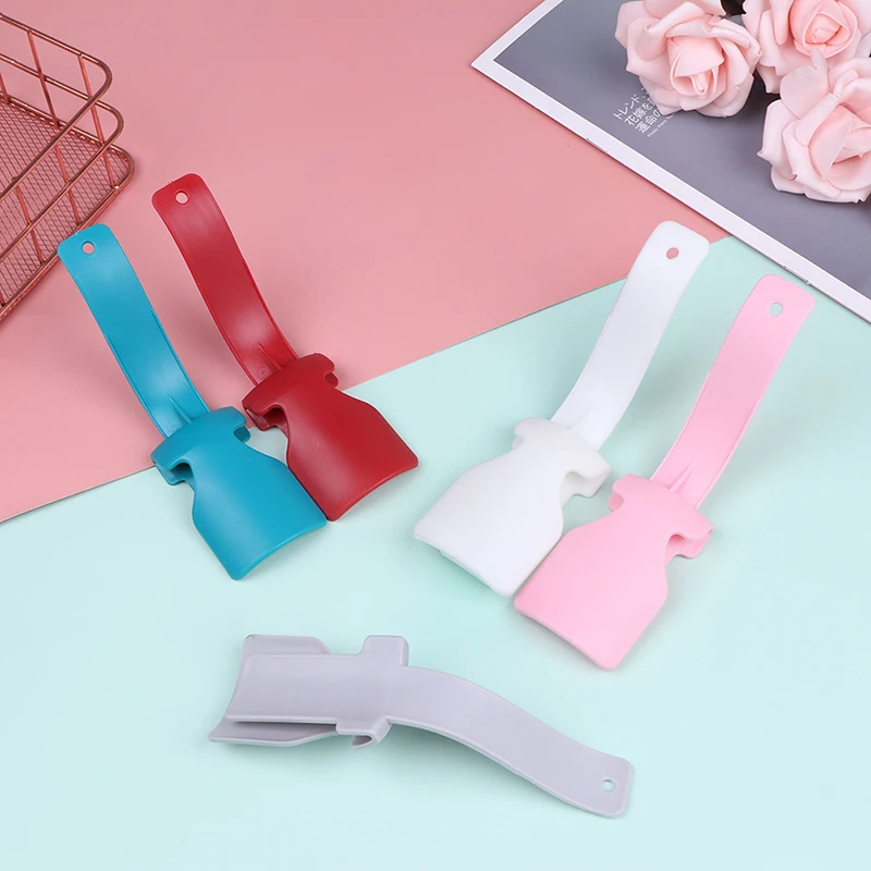 

1pcs Unisex Shoes Wear Helper Colorful Shoehorn Easy On And Off Shoe Sturdy Slip Aid Shoe Acessories Lazy Shoe Horn