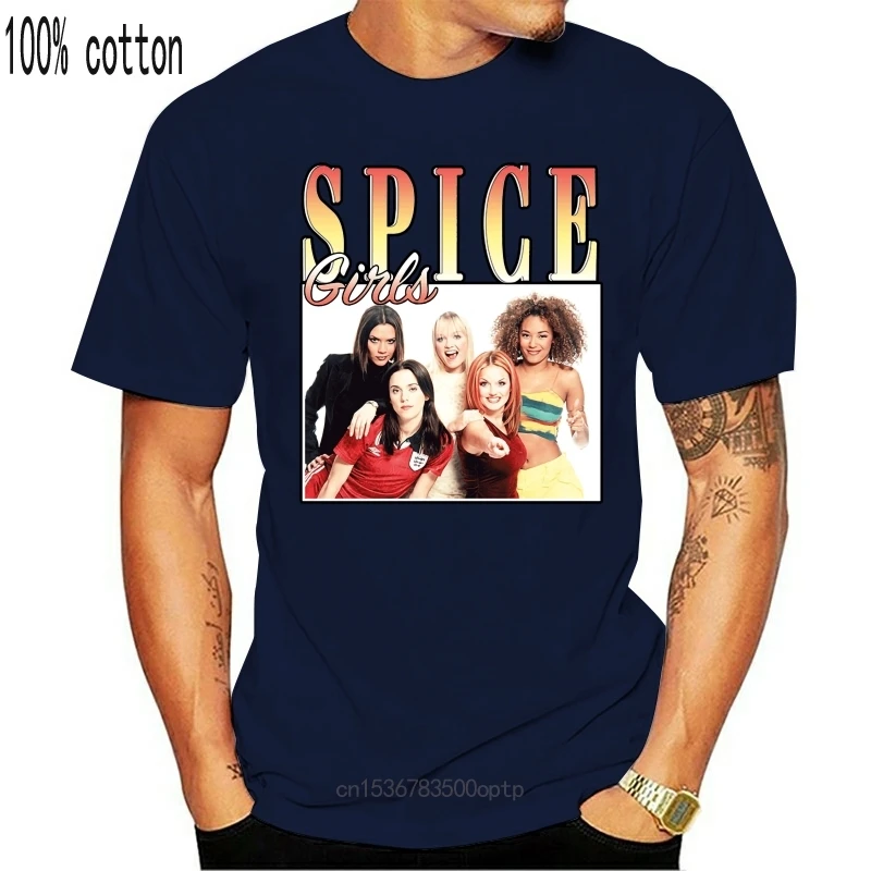 

New Men T shirt VINTAGE SPICE GIRLS TSHIRT Women tshirt