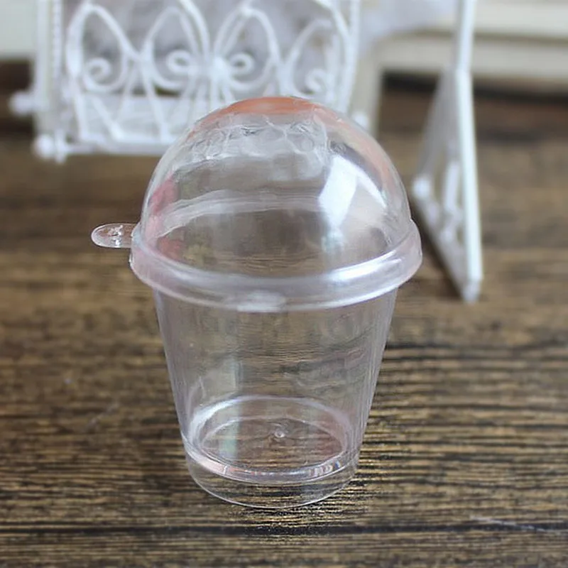 5 шт. DIY Boba Подвески пластиковые чашки миниатюрная Статуэтка капучино с купольной крышкой Кукольный дом Siwan попкорн мороженое ювелирные изделия аксессуар