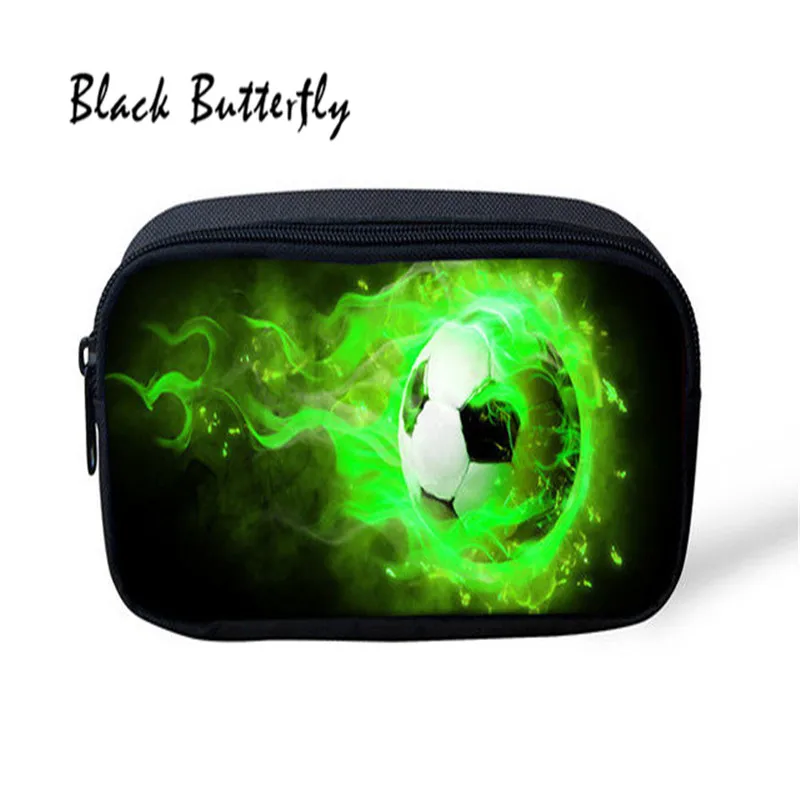 

Black Butterfly Big Capacity Pencil Case Cute Pencilcase School Ball Printing Pencil Bag School Box Pencils Pouch Stationery