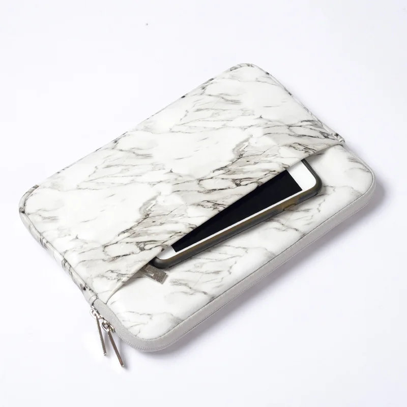 

White Marble Cover for iPad 9.7 Pro 11 2018 Case Shockproof Tablet Sleeve Bag for iPad Air 2/1 Pro 10.5 Mini 4 Capa Para+Stylus