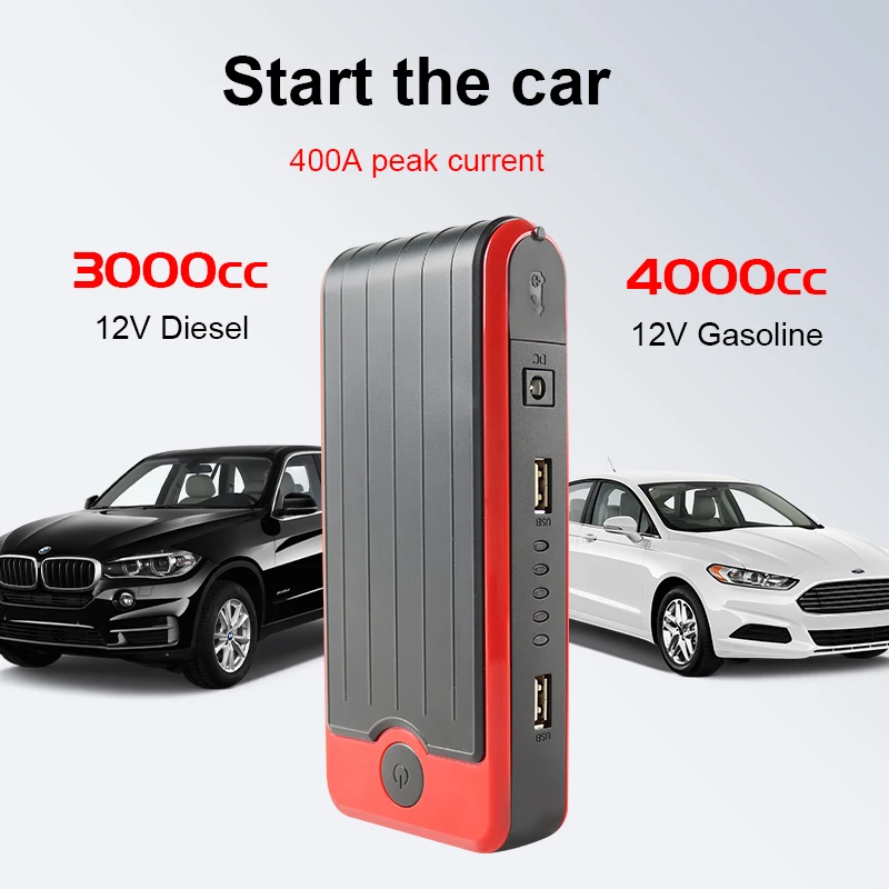 

TengShi Jump-starter Starting device Car Charger Power bank booster starter for car