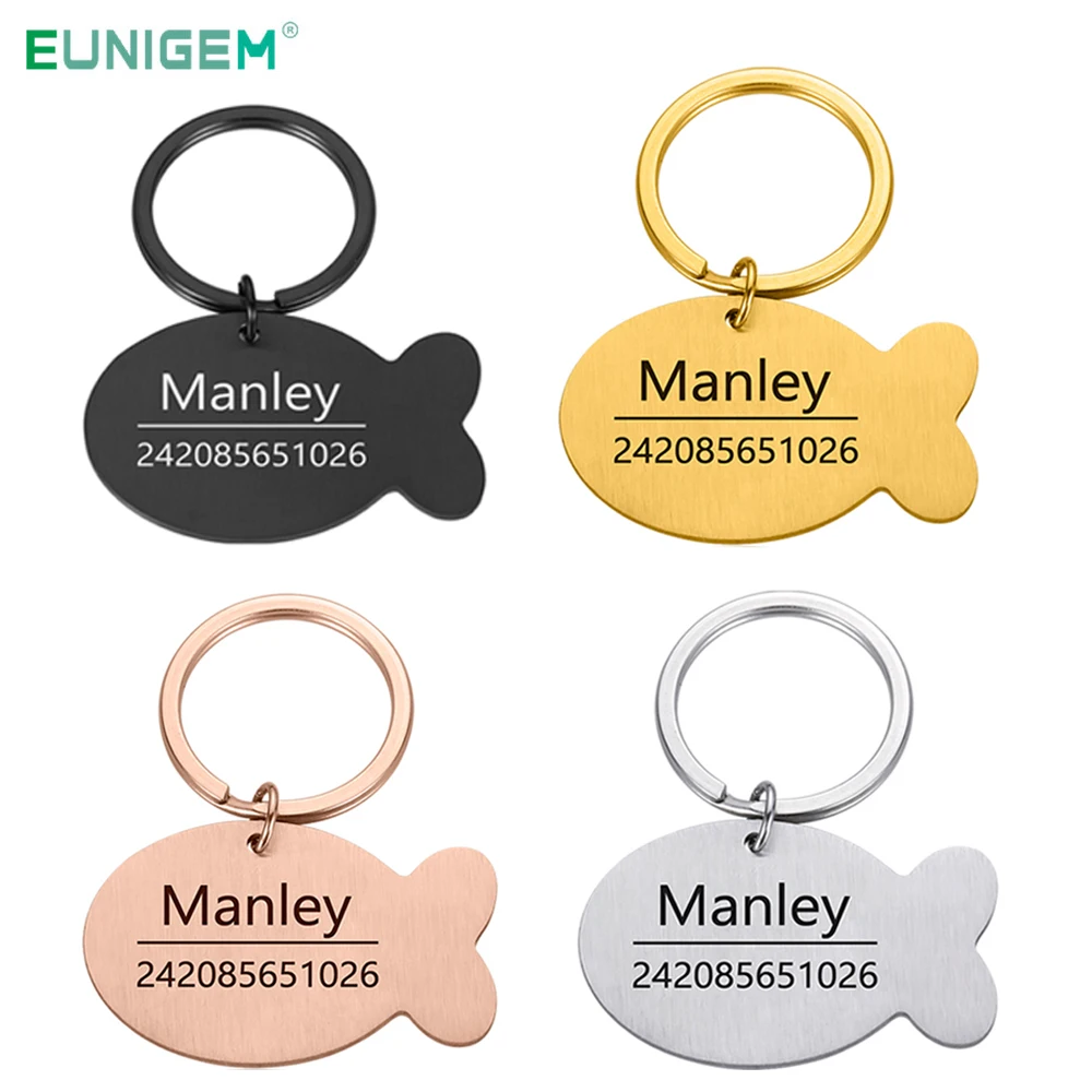 Брелок для кошки собаки идентификационная бирка ошейник брелок питомца имя