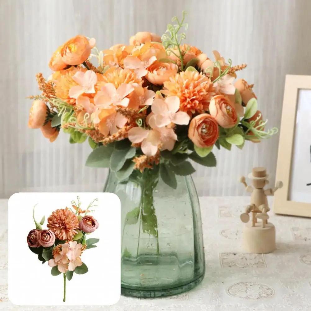 

Easy to Maintain DIY Photography Props Fake Flower Bouquet Table Decor
