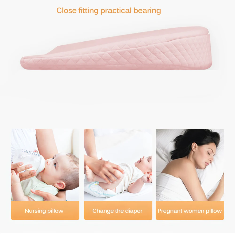 Детские кофты мягкая подушка для новорожденного с ватными тампонами коврик анти