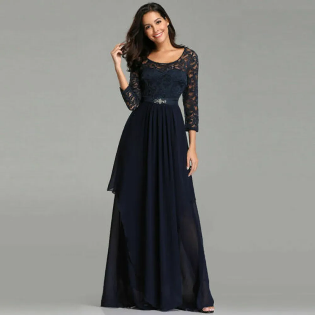 

Chiffon A-Line Bridesmaid Dress Sheer Lace Jewel Backless Wedding Guest Dress Plus Size Special Occasion Dress Custom Made