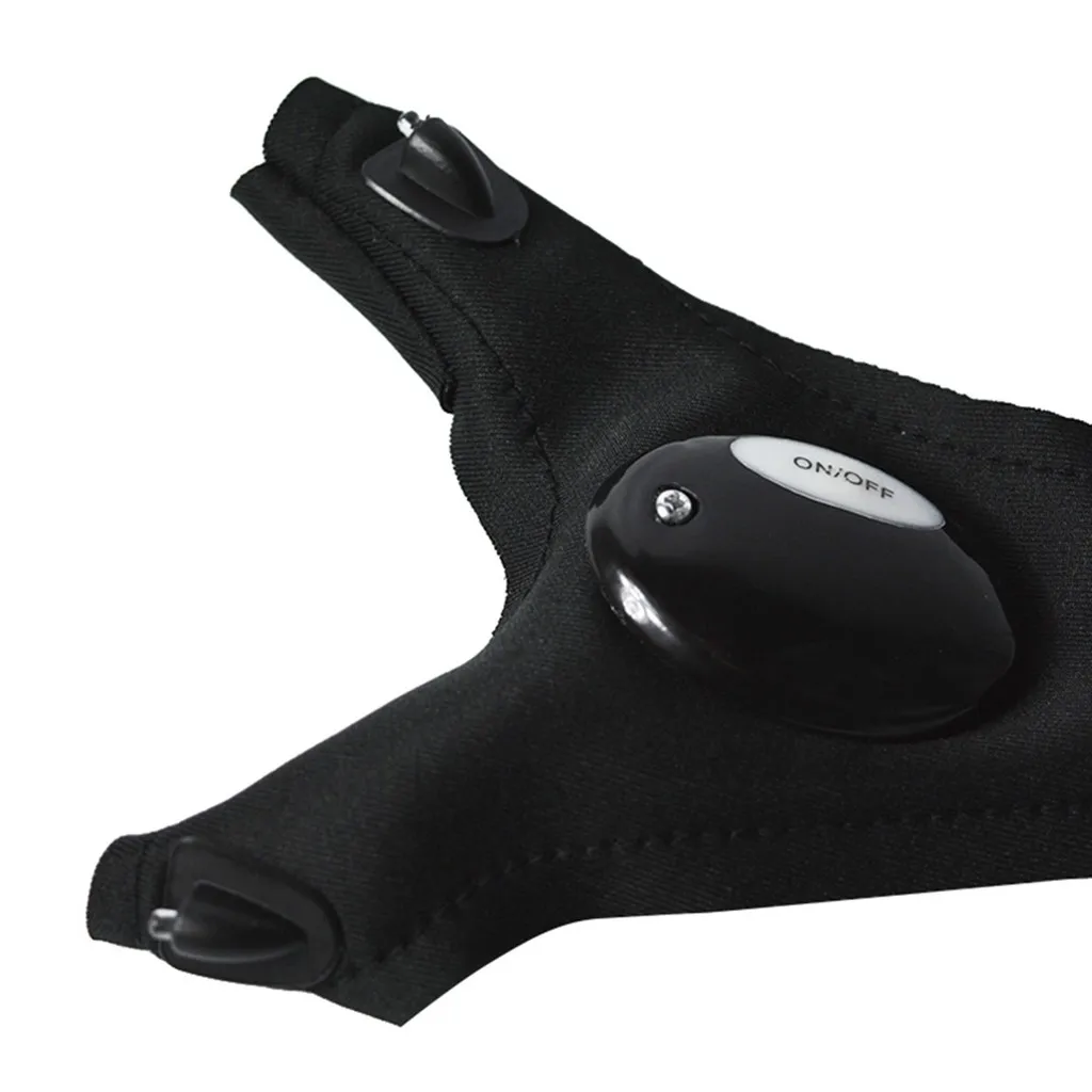 Ночной светильник Водонепроницаемый перчатки для рыбалки с светодиодный