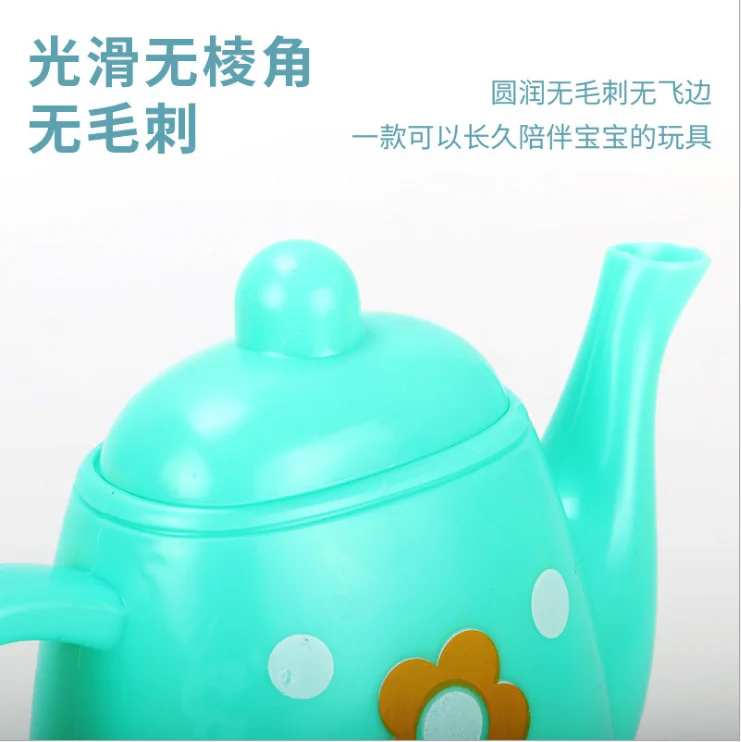 Детский игровой домик кухонный набор столовых приборов имитация