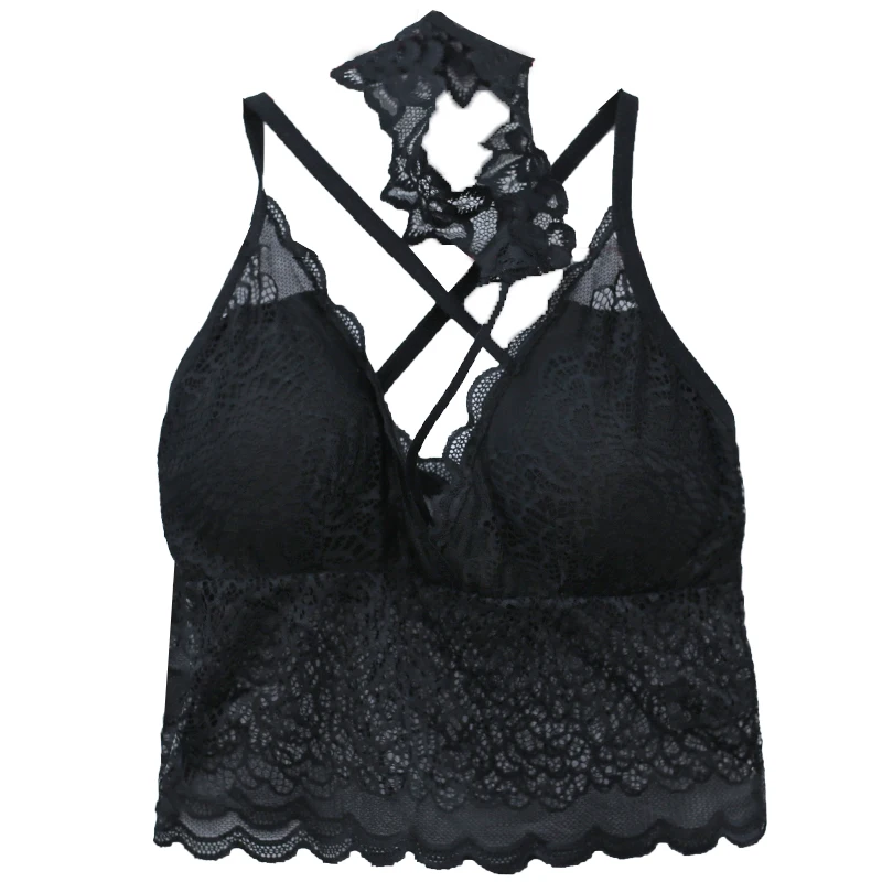 Женский кружевной жилет короткий на бретельках корейский стиль 2020 | Женская