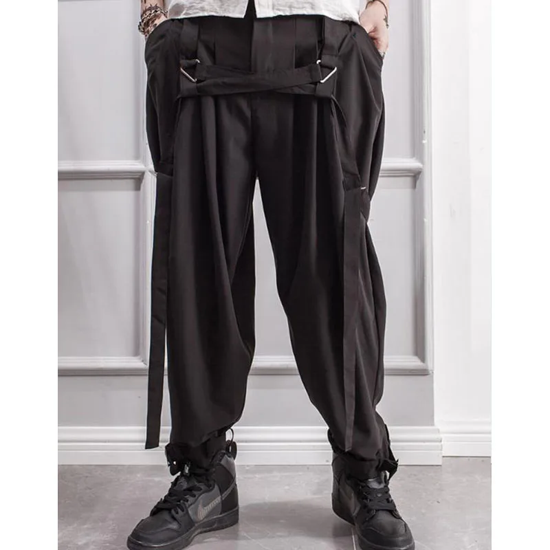 Штаны под ботинки Бриджи свободные штаны шаровары ноги брюки регулируемый стиль