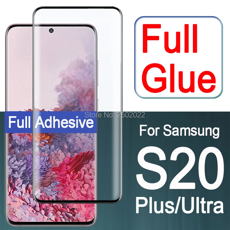 5 шт. закаленное стекло для samsung galaxy s20 plus, ультрапротектор экрана glaxay s 20 s20 + 20, ультразащитная закаленная пленка