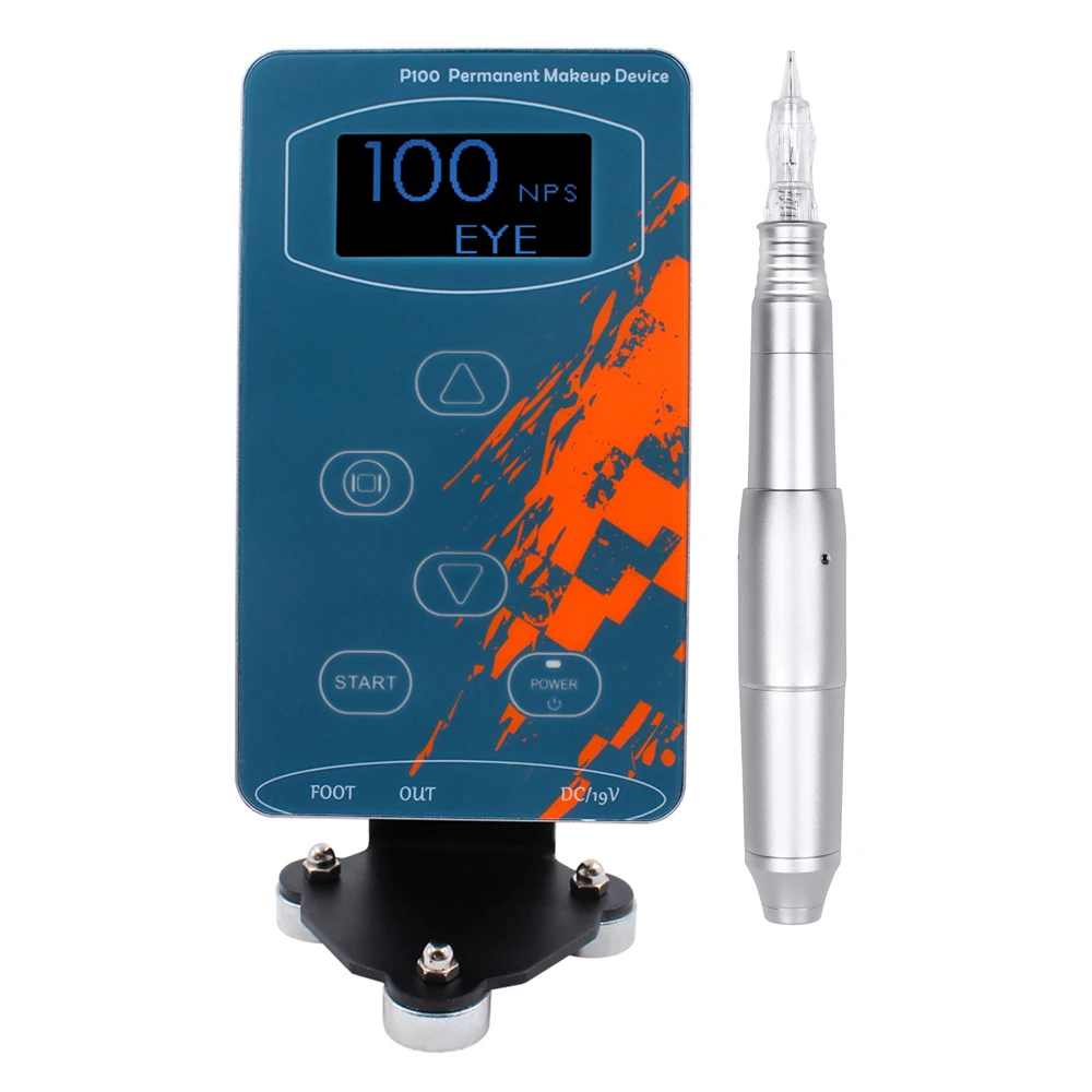 BIOMASER BlackP100CQ003, Перманентный макияж, Ротационная Машина, тату для бровей, наборы, профессиональная ручка для бровей, подводка для глаз, губ, тату, набор