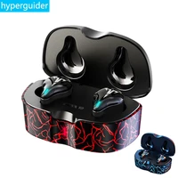 hyperguider tws earbuds gaming bluetooth earphone wireless headset gamer low latency 60ms for xiaomi oneplus oppo huawei meizu