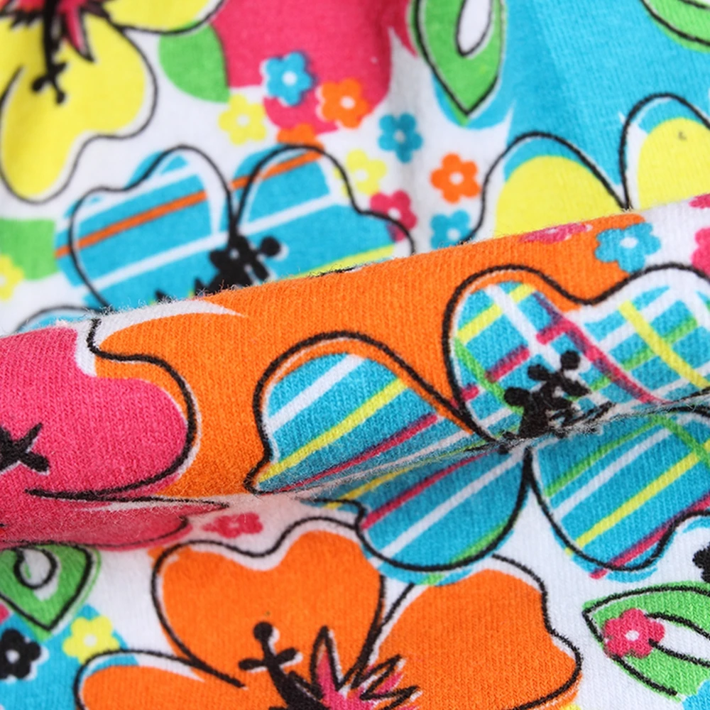 Платье с длинными рукавами для маленьких девочек из 100% хлопка вышивкой цветочным