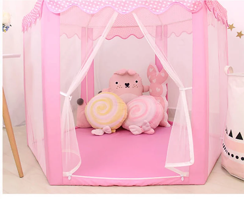 Детский замок игровой домик детский подарок палатка на молнии для пляжа открытом