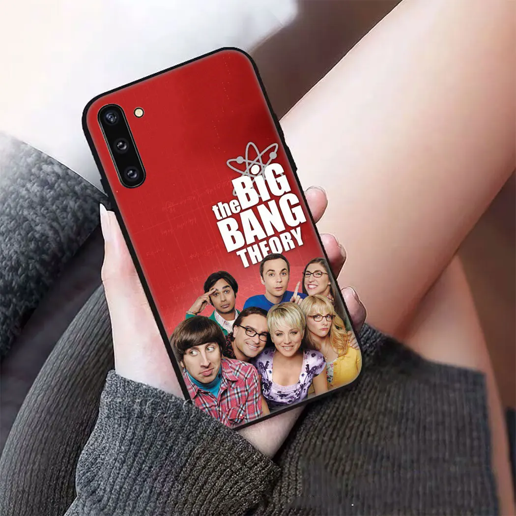 С тематикой сериала Теория большого взрыва мягкий силиконовый чехол для Samsung Galaxy