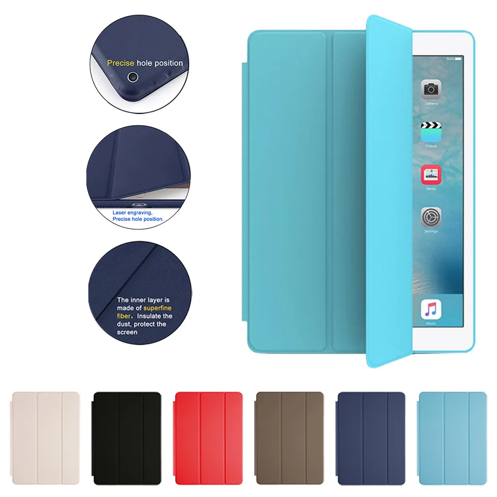 Чехол Mosunx для планшета Ipad Mini 5 тонкий чехол 7 9 дюйма умный подставка с функцией