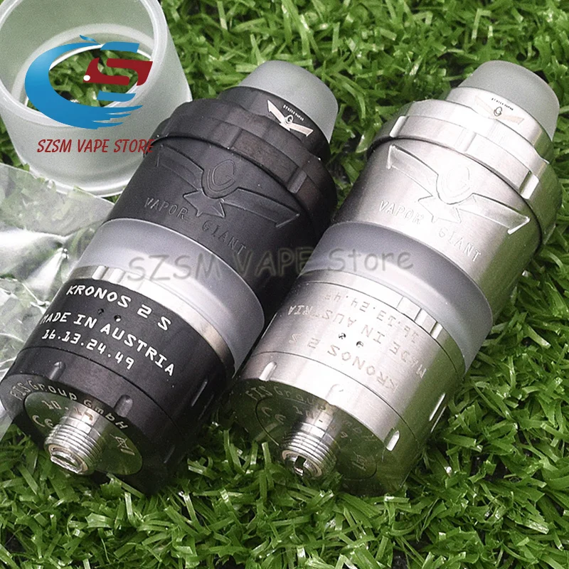 Новый Kronos 2 S rta регулируемый поток воздуха для MTL или DL 360 ° логотип щит 316ss 4 0 мл 23 мм