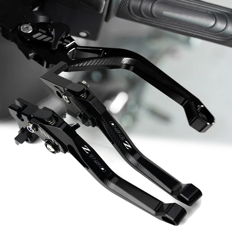 

For Kawasaki Z750 Z 750 2007-2012 2008 2009 2010 2011 CNC Motorcycle Accessories handlebar grips Adjustable Brake Clutch Levers