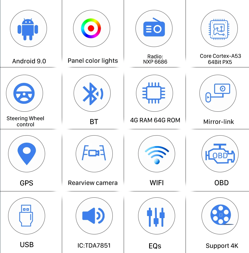 Eunavi 2 Din 9 ''Android 9,0 4G ram автомобильное радио стерео gps Navi для VW Passat B6 CC Polo GOLF 5 6 Touran Jetta Tiguan Magotan Seat