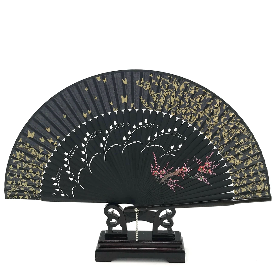 Бесплатная доставка 1 шт. высокое качество японский шелк Сакура картина складной