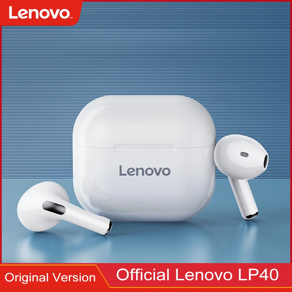 

Original Lenovo LP40 Earphones Bluetooth Wireless Headphones With 300mAh Battery Life Bluetooth Headset Gamer Low Latency