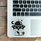 Наклейка на ноутбук с изображением инопланетянина, стикер для Macbook Air Pro, 16 дюймов, Retina, 11, 12, 13, 15 дюймов, Обложка для Macbook HP, 14 дюймов, наклейка для отслеживания ноутбука Dell