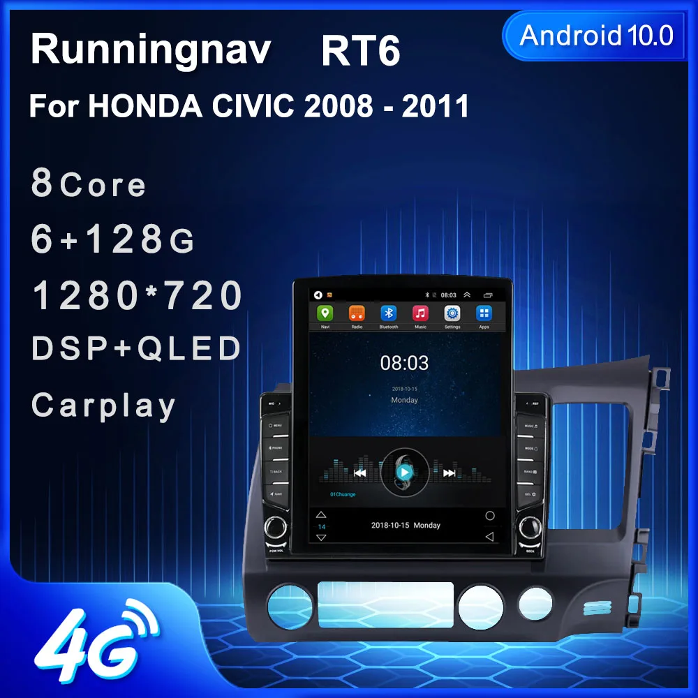Автомобильная Мультимедийная система автомагнитола под управлением Android 9 7 с