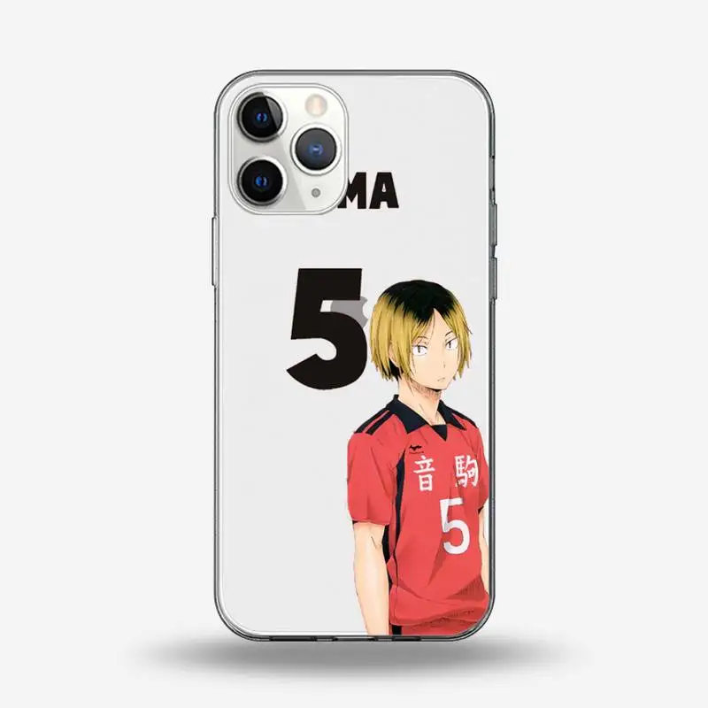 

Kenma Kozume of Haikyuu Phone Case Transparent for iPhone Samsung S 11 12 6 7 8 9 10 20 Pro X XS Max XR Plus lite
