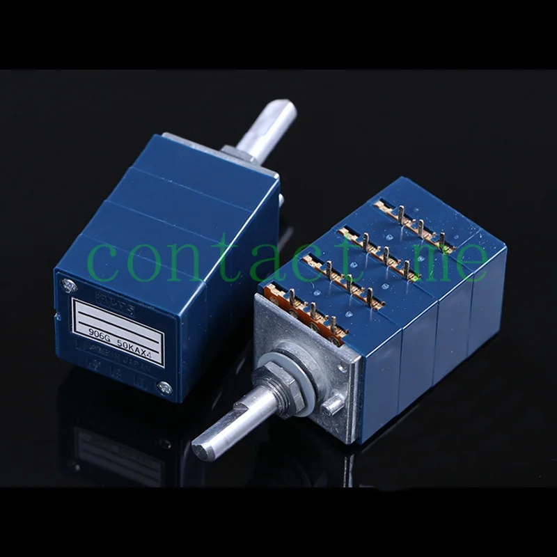 [ALPS] Японский четырехкратный потенциометр ALPS 27 отличный ручной привод 10K 20K 50K