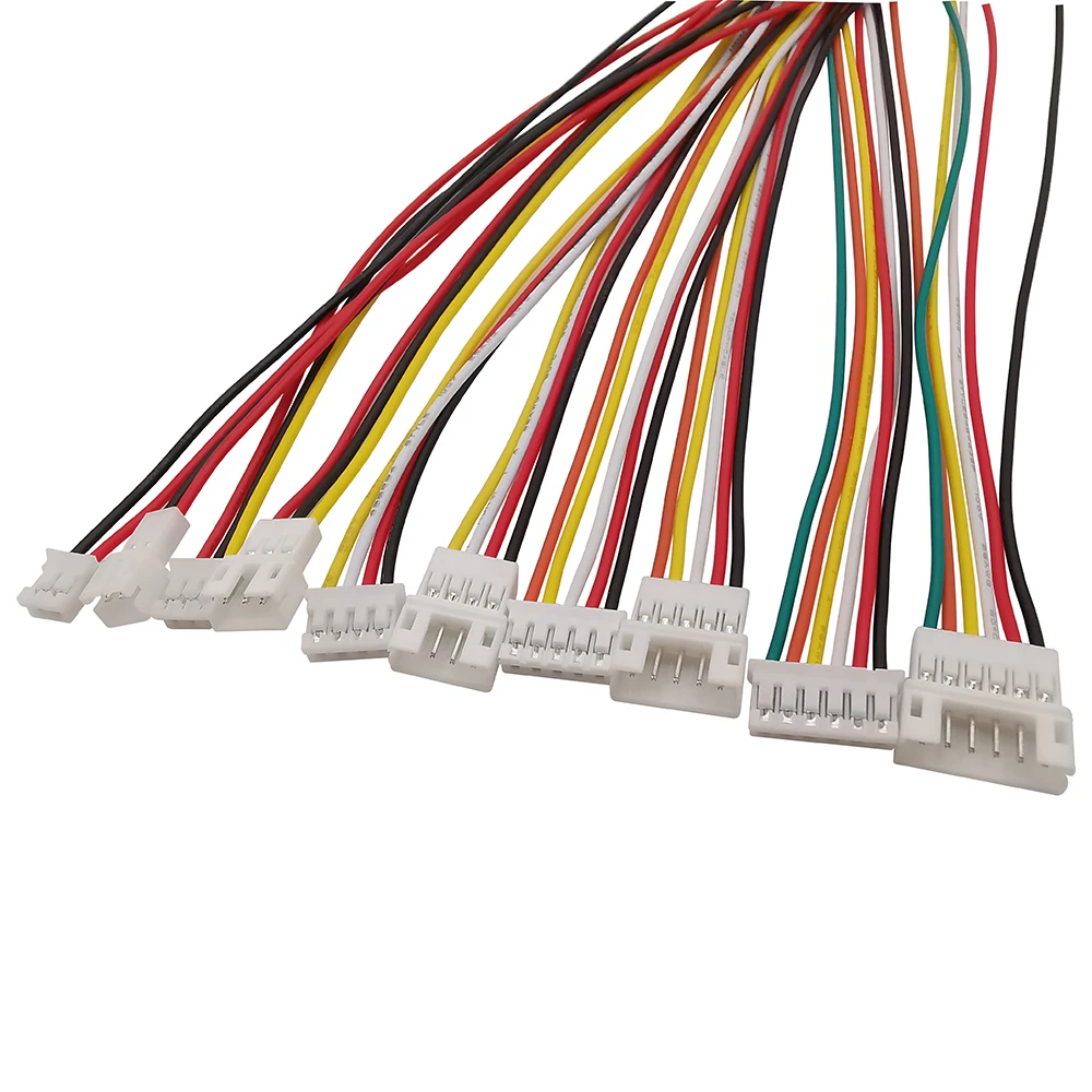 2/5/10 Пара Micro JST PH2.0 PH2 2p 3p 4p 5p 6p Штекерный гнездовой соединительный кабель PH 2 0