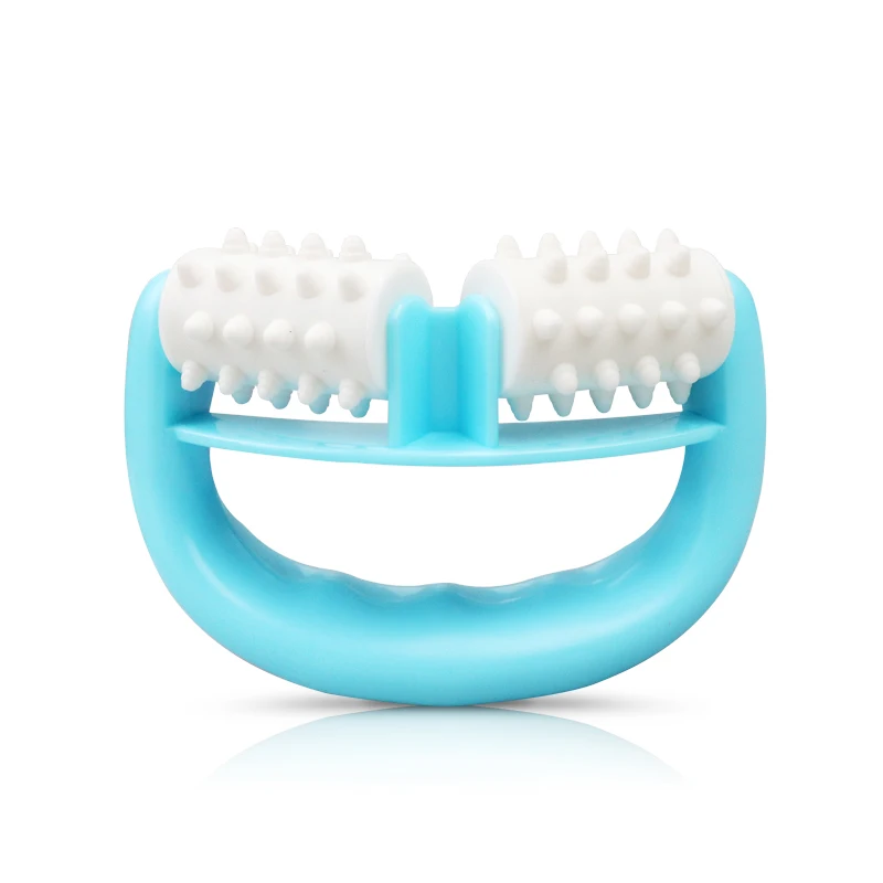 Антицеллюлитный Массажер ролик 1 штука синего D жира Управление ролики для