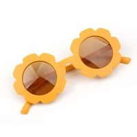new kids sunglasses uv400 for boys girls luxury lovely baby sun glasses children sun flower round cute sand frame shade eyewear